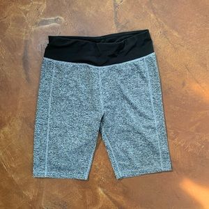 Heather Grey Bike Shorts